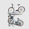 Pozinkované kolo, dvouúrovňové parkování na kole, nosič na 4 kola